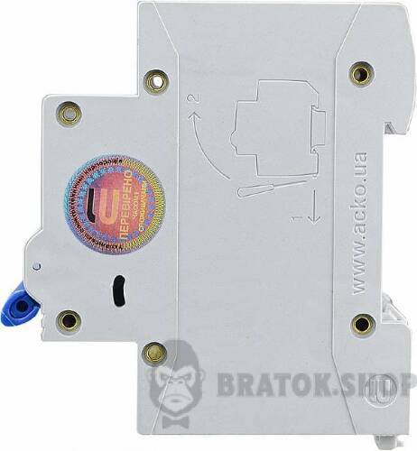 Автоматичний вимикач 2p 50A C 6kA АСКО-УКРЕМ ВА-2017 A0010170017