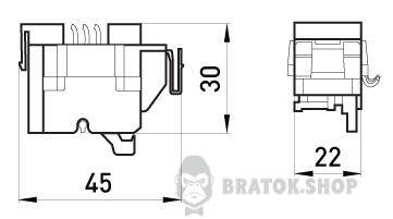 Додатковий сигнальний контакт e.industrial.ukm.100.B в Сумах