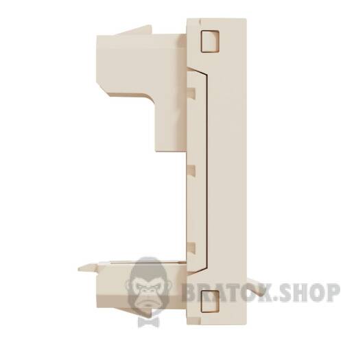 Центральна плата RJ45Keystone/Systimax, 1 модуль, бежева Unica New Studio NU946044 в Киеве
