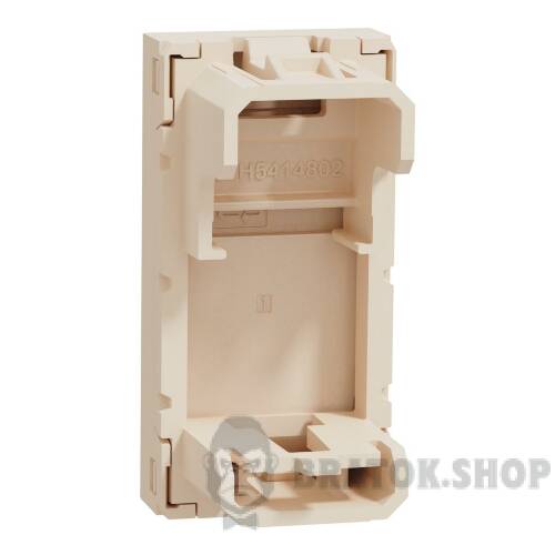 Центральна плата RJ45Keystone/Systimax, 1 модуль, бежева Unica New Studio NU946044 в Киеве