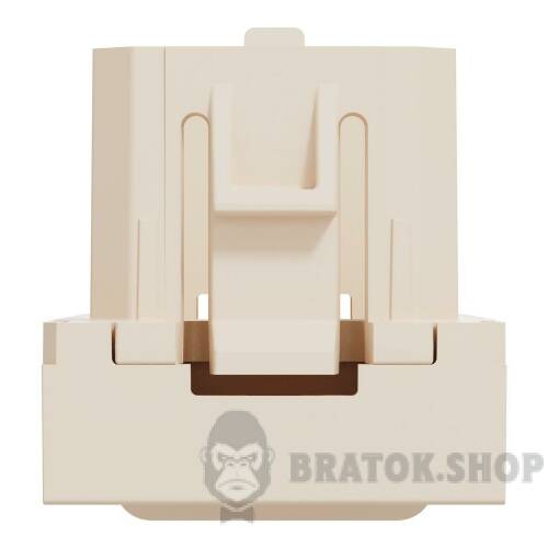 Центральна плата RJ45Keystone/Systimax, 1 модуль, бежева Unica New Studio NU946044 в Киеве