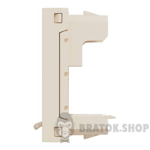 Центральна плата RJ45Keystone/Systimax, 1 модуль, бежева Unica New Studio NU946044 в Киеве