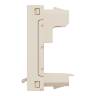 Центральна плата RJ45Keystone/Systimax, 1 модуль, бежева Unica New Studio NU946044 в Киеве