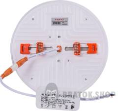 Светильник светодиодный встроенный e.LED.stand.MP.Round.R.24.4500 круг 24Вт 4500К 2160Лм
