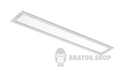 Светильник светодиодный Fuzo LED 24 W 4000K OPAL 918 mmx91 mm 2640lm Grey