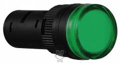 Сигнальная арматура AD16-16DS зеленая 220V АC