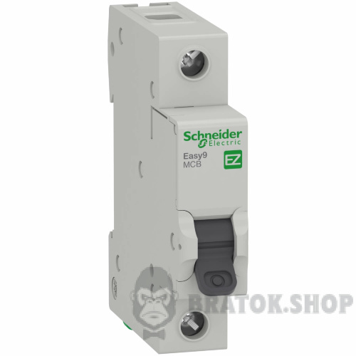 Автоматичний вимикач 1Р 16А C 4.5кА Schneider Electric Easy9 (EZ9F34116)