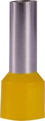 Ізольований наконечник втулковий e.terminal.stand.e16-18.yellow 16,0 кв.мм, жовтий, 100шт
