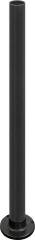 Опора пластиковая e.street.bollard.pl.1000.black, высота 1000мм, диаметр 60мм, черная