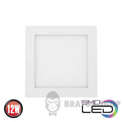 Светильник накладной светодиодный 12W 4200K квадрат Horoz Electric ARINA-12