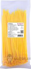Кабельна стяжка e.ct.stand.200.5.yellow (100шт), жовта