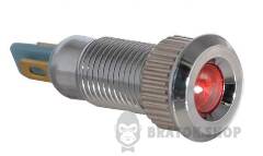 Сигнальна арматура TY08F червона 24V AC/DC