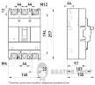 Силовой автоматический выключатель e.industrial.ukm.400S.320, 3р, 320А i0010035 в Киеве