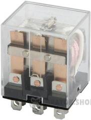 Реле проміжне e.control.p1031 10А, 3 групи контактів, котушка 12В DC