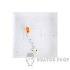 Світильник накладний 36W 6500K квадрат Horoz Electric CARLA/SQ-36