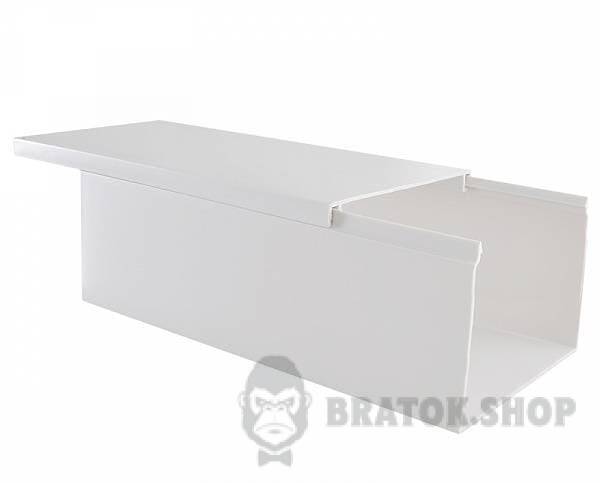 Кабель канал пластиковый 100x75/2000 АСКО-УКРЕМ A0070010030 в Сумах
