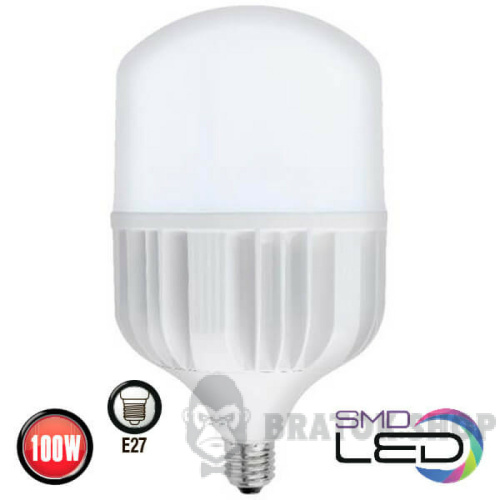Светодиодная лампа E27 100W 6400K Horoz Electric TORCH-100 001-016-0100