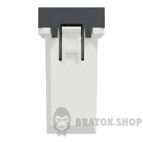 USB-коннектор 1 модуль антрацит NU342954 у Києві