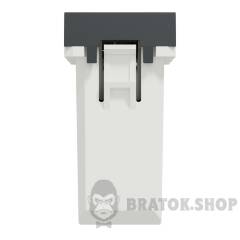 USB-коннектор 1 модуль антрацит