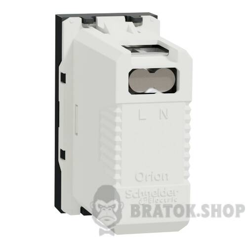 USB-коннектор 1 модуль антрацит NU342954 у Києві