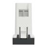 USB-коннектор 1 модуль антрацит NU342954 у Києві