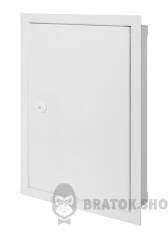 Дверцы металлические ревизионные e.mdoor.stand.300.400.z 300х400м c замком