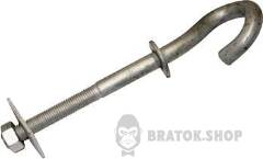 Сквозной крюк e.through.hook.pro.240.20, 240мм, М20