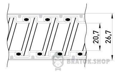 Металорукав e.met.sleeve.stand.proof.slfg.21 ізольований, посилений (50м) s049003 у Сумах