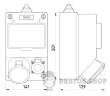 Монтажний набір 16А 3Р+N+Z 220/400V,16A 2P+Z 250V, клемна колодка 5х4кв.мм 6263-130 у Києві