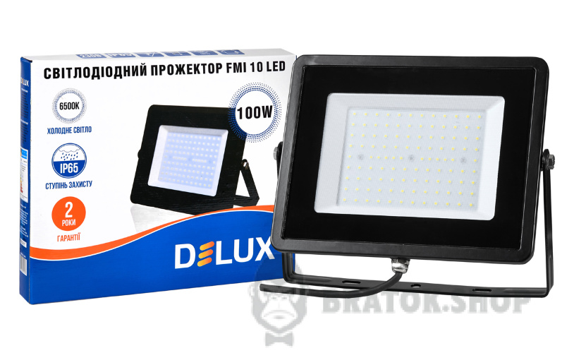 Прожектор светодиодный LED 100 Вт 6500K IP65 DELUX FMI 10 в Сумах