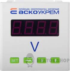 AС вольтметр цифровий  600В 72х72  модель ЦВ-7