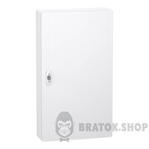 Распределительный щит навесной, 4 ряда, 18 модулей, белая дверь, PrismaSeT XS LVSXQ418 в Сумах
