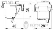Додатковий контакт e.industrial.ukm.250.F в Сумах