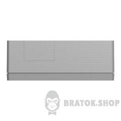 Блок unica system+ відкрита вставка 2х2 алюміній
