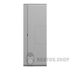 Блок unica system+ відкрита вставка 2х2 алюміній