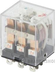 Реле проміжне e.control.p1036L з Led індикацією 10А, 3 групи контактів, котушка 230В АC