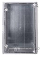 Корпус з ABS-пластику e.plbox.pro.p.60.40.20.tr з прозорими дверцятами 600x400x200мм ІР65