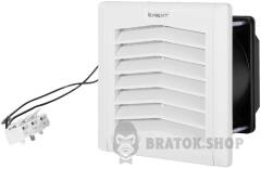 Решетка с фильтром e.climat.fanfilter.pro.120 и вентилятором 92х92мм