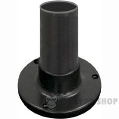 Стойкая пластиковая e.street.stand.pc.140.black, высота 140мм, черная