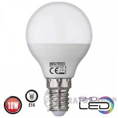 Лампа світлодіодна E14 10W 4200K P45 Horoz Electric ELITE-10