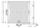 Решетка с фильтром e.climat.fanfilter.pro.255 и вентилятором 180х180мм s0103020 в Киеве