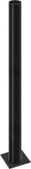 Опора стальная e.street.bollard.st.2000.black, высота 2000мм, диаметр 60мм, черная