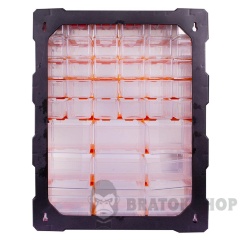 Органайзер пластиковий, e.toolbox.pro.21, 24" 39-секційний 381х157х475мм