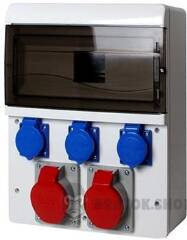 Монтажний набір - 1х16A (230/400V) 2,5кв.мм,1х32А (230/400V) 4 кв.мм, 3х16А 230V 1,5 кв.мм, 13 мод.