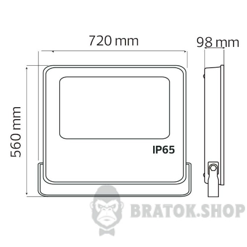 Прожектор LED IP65 Horoz Electric LION в Сумах