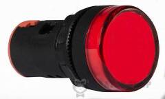 Сигнальна арматура AD22-22DS червона 12V АC/DC