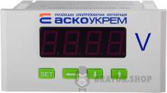 AС вольтметр цифровий  600В 96х48  модель ЦВ-5