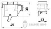 Додатковий контакт e.industrial.ukm.100.F в Сумах