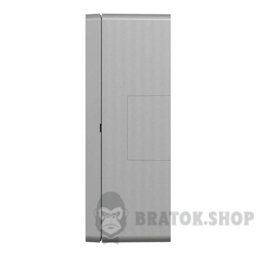 Блок unica system+ відкрита вставка 4х2 алюміній NU124430