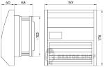 Решетка с фильтром e.climat.fanfilter.pro.125 и вентилятором 125х125мм, IP55 s0103022 в Киеве